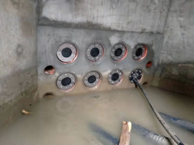 Cable seal in Ningbo Xinle 220kv main substation project Cable seal in Ningbo Xinle 220kv main substation project